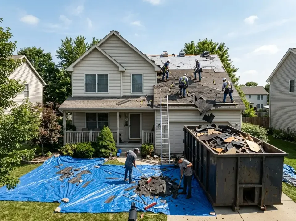 roof-replacement-debris-remova-004 — frequently asked questions, Cheapest Dumpster Rentals in Sugar Land, TX